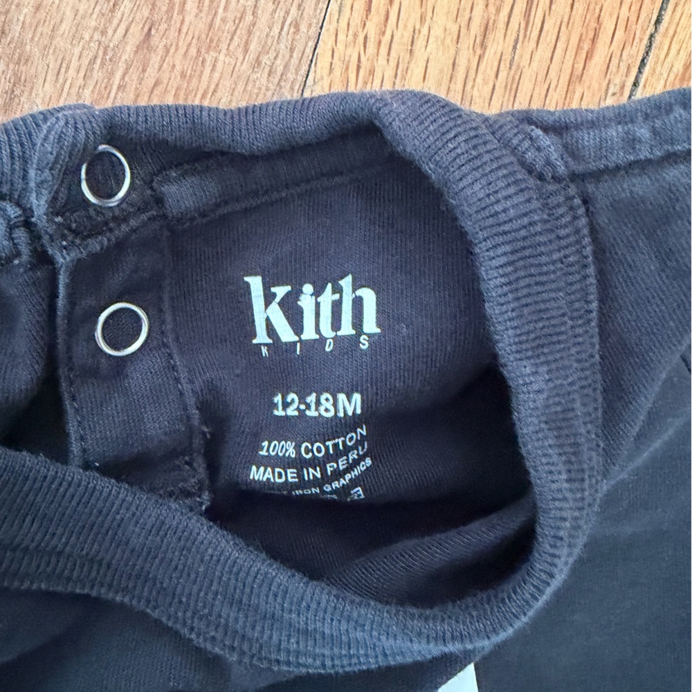 Kith Kids Black T-Shirt - Picture 2 of 3